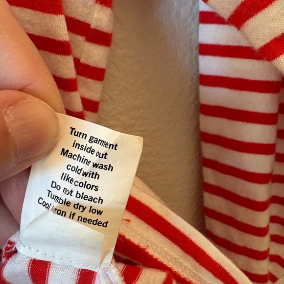 AYR Bundle - Red Stripe and Pink Stripe Long Sleeve Tees - Size Medium - Picture 7 of 7